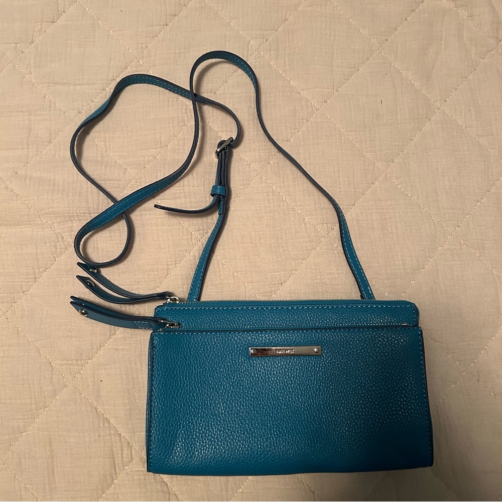Turquoise Blue Nine West Crossbody Bag